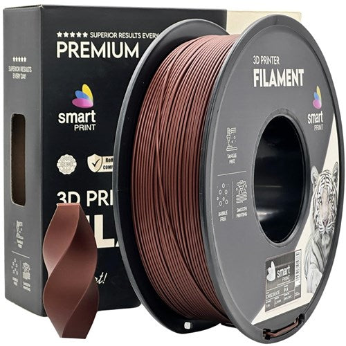 PLA chocolade filament 1,75 mm 1 kg | Smart Print
