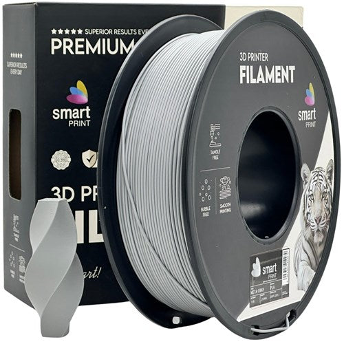PLA META grijs filament 1,75 mm 1 kg | Smart Print
