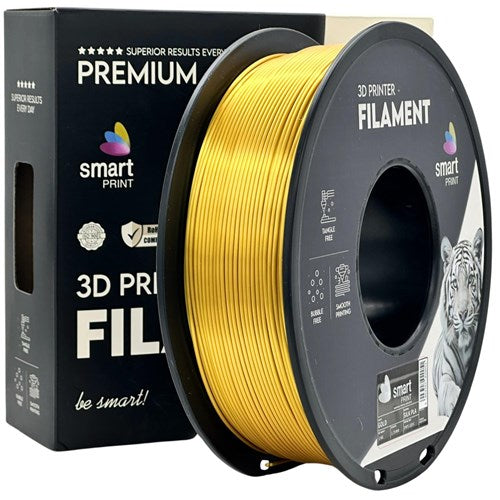 Silk PLA goud filament 1,75 mm 1 kg | Smart Print