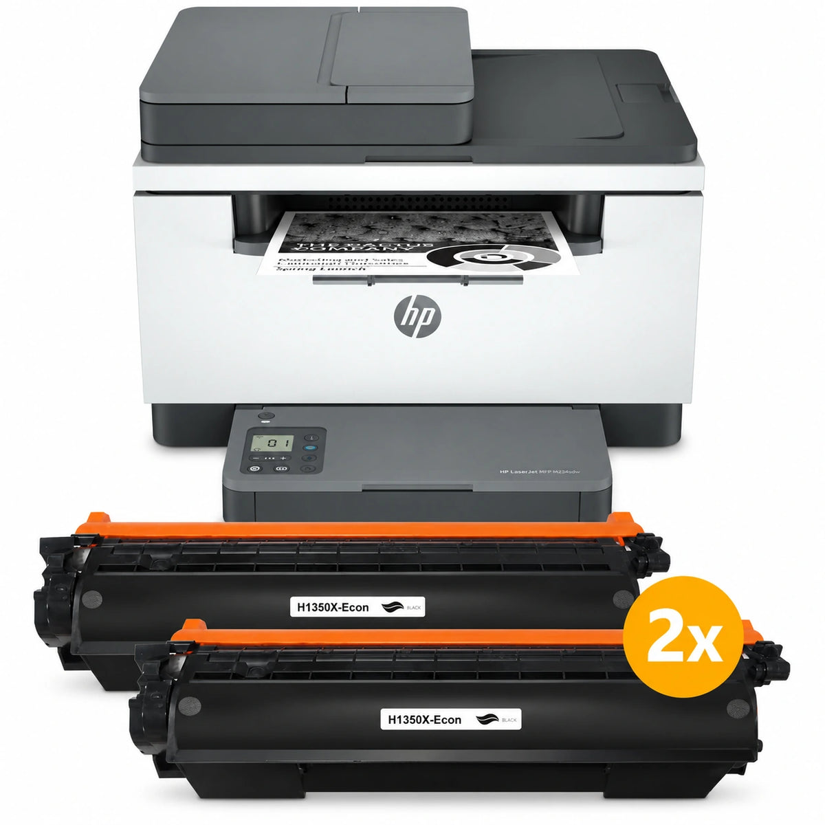 HP LaserJet MFP M234sdw laserprinter voordeelset met 2 huismerk 135X toners