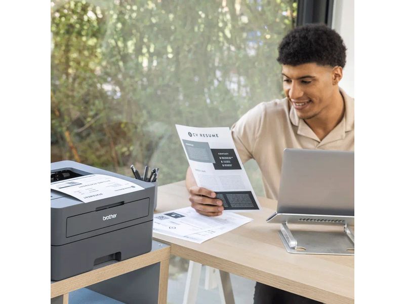 Brother HL-L2445DW laserprinter WiFi – productfoto 6
