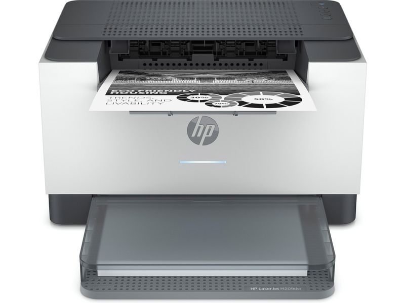 HP LaserJet M209dw laserprinter WiFi – productfoto 1