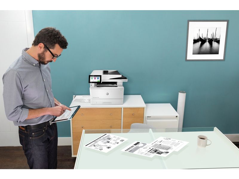 HP LaserJet Enterprise MFP M430f all-in-one laserprinter – productfoto 3