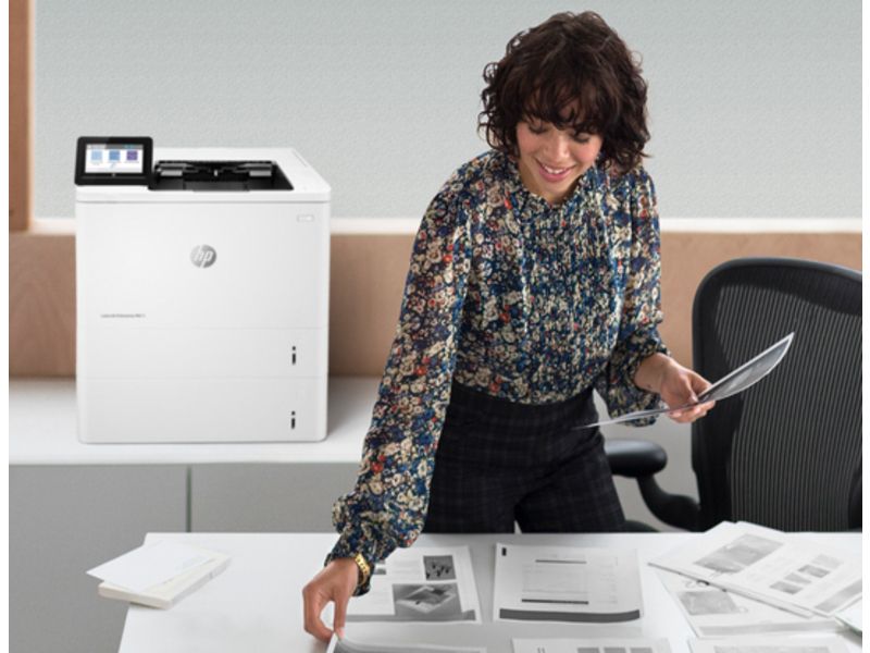 HP LaserJet Enterprise M611dn laserprinter – productfoto 7